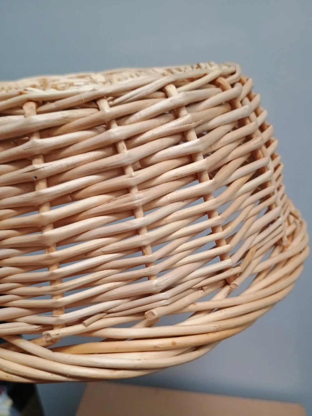 Woven Natural Rattan Basket Bowl - Home Accents - Bread And Fruit